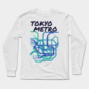 Tokyo Metro Long Sleeve T-Shirt